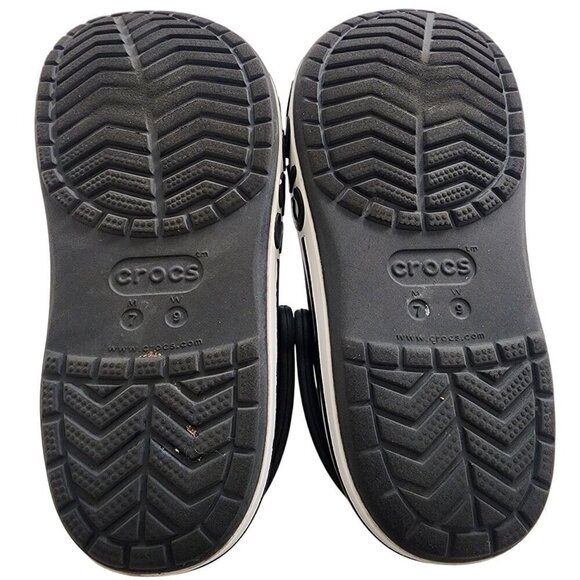 Crocs Bayaband Clog Unisex Black/White Men's 7 / Women's 9 - Picture 9 of 10